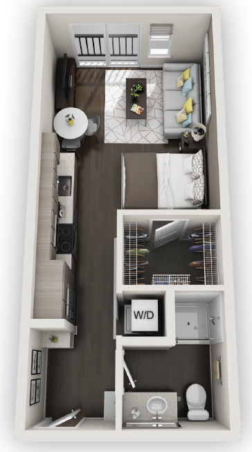Studios S1 available at Fusion 355 in Broomfield, CO